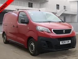 Red Used 2018 Peugeot Expert S Van | £10,194 (A bit pricey)