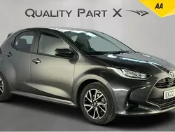 Grey Used 2022 Toyota Yaris Hybrid Design Hatchback | £14,700 (Good price)