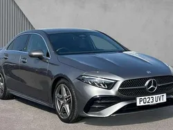 Grey Used 2023 Mercedes A200 AMG Line Premium Sedan | £27,593 (A bit pricey)
