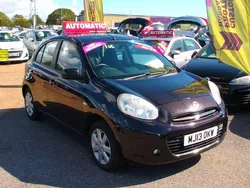 Black Used 2013 Nissan Micra Acenta Hatchback | £5,995 (Fair price)