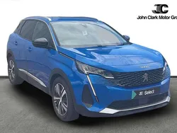 Blue Used 2021 Peugeot 3008 Allure Premium SUV | £17,500 (Fair price)