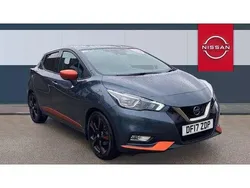 Grey Used 2017 Nissan Micra Tekna Hatchback | £9,898 (Fair price)