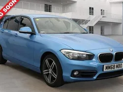 Blue Used 2018 BMW 118 Sport Line Hatchback | £13,000 (Good price)