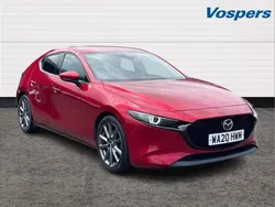Red Used 2020 Mazda 3 Inclusive Hatchback | £12,500 (Fair price)