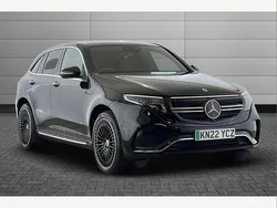 Black Used 2022 Mercedes EQC400 AMG Line Premium Plus SUV | £29,350 (Fair price)