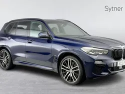 Blue Used 2021 BMW X5 M Sport SUV | £45,500 (Good price)