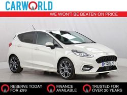White Used 2020 Ford Fiesta ST-Line Hatchback | £10,779 (Fair price)