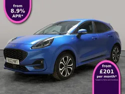Blue Used 2022 Ford Puma ST-Line SUV | £15,123 (Good price)