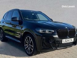 Black Used 2024 BMW X3 M Sport SUV | £36,020 (Good price)