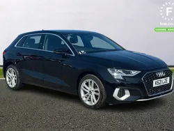 Black Used 2021 Audi A3 Sportback Sport Hatchback | £15,199 (Fair price)