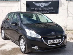 Black Used 2014 Peugeot 208 Active Hatchback | £3,499 (Fair price)