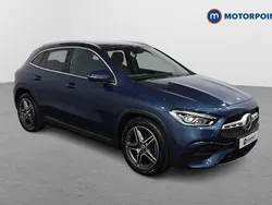 Blue Used 2021 Mercedes GLA180 AMG line SUV | £23,499 (Fair price)