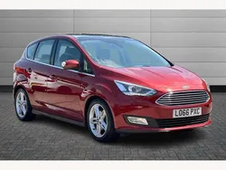 Red Used 2017 Ford C-MAX Titanium X MPV | £7,440 (Good price)