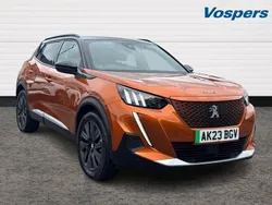 Orange Used 2023 Peugeot e-2008 Premium SUV | £16,998 (Fair price)