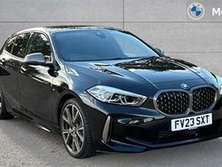 Black sapphire Used 2023 BMW M135 Comfort Edition Hatchback | £30,997 (Fair price)