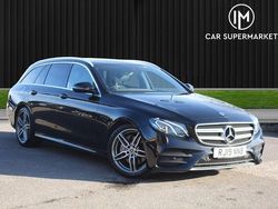Black Used 2019 Mercedes E220 AMG line Estate | £15,885 (Super price)