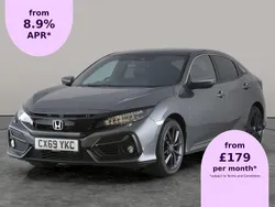 Grey Used 2019 Honda Civic EX Hatchback | £11,987 (Fair price)