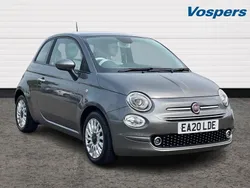Grey Used 2020 Fiat 500 Lounge Hatchback | £8,500 (Fair price)