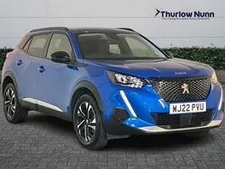 Blue Used 2022 Peugeot 2008 Allure Premium SUV | £15,740 (Fair price)