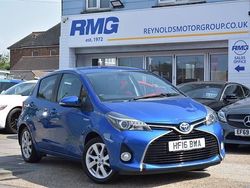 Blue Used 2016 Toyota Yaris Hatchback | £8,445