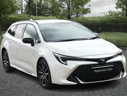 Platinum white pearl Used 2023 Toyota Corolla Sport Estate | £23,750 (Fair price)