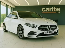 White Used 2019 Mercedes A250 AMG Line Premium Plus Hatchback | £18,495 (A bit pricey)