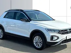 White Used 2022 VW T-Roc Life SUV | £19,846 (Fair price)