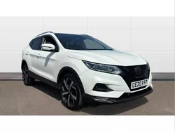 White Used 2020 Nissan Qashqai Tekna SUV | £13,206 (Fair price)