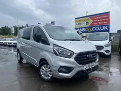 Silver Used 2023 Ford Transit Custom Limited Van | £21,795 (Expensive)