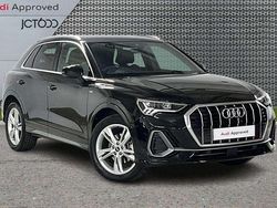 Black Used 2022 Audi Q3 S-Line SUV | £28,019 (Fair price)