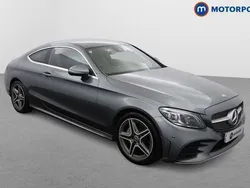 Grey Used 2019 Mercedes C220 AMG Line Premium Coupe | £19,649 (Fair price)