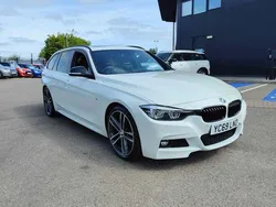 White Used 2018 BMW 320 M Sport Estate | £20,542 (Fair price)