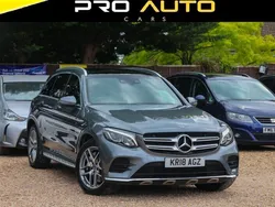 Grey Used 2018 Mercedes GLC350 AMG Line Premium Estate | £21,800 (Fair price)