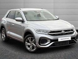 Silver Used 2025 VW T-Roc R-line SUV | £27,491 (Fair price)