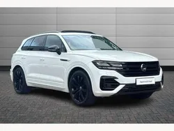 White Used 2022 VW Touareg Black Edition SUV | £37,490 (Good price)