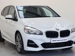 White Used 2019 BMW 218 Active Tourer M Sport MPV | £14,450 (Super price)