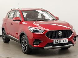 Red Used 2021 MG ZS Exclusive Hatchback | £11,698 (A bit pricey)