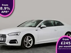 White Used 2019 Audi A5 Sport Coupe | £17,494 (Super price)