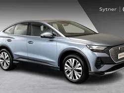 Blue Used 2024 Audi Q4 Sportback e-tron Sport SUV | £39,500