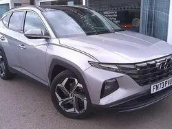 Shimmering sliver Used 2024 Hyundai Tucson Ultimate SUV | £23,990 (A bit pricey)