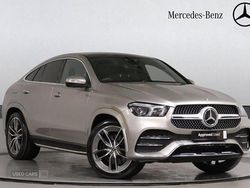 Silver Used 2021 Mercedes GLE400 AMG Line Premium Plus Coupe | £45,995 (Fair price)