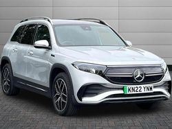 Iridium silver Used 2022 Mercedes EQB350 AMG Line Premium SUV | £28,850 (Fair price)