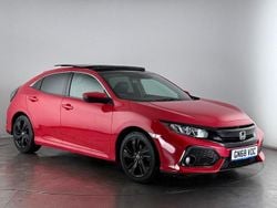 Red Used 2018 Honda Civic EX Hatchback | £12,950 (Fair price)