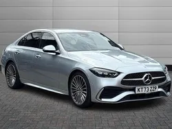 Silver Used 2024 Mercedes C300 AMG Line Premium Sedan | £37,990