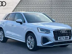 White Used 2025 Audi Q2 S-Line SUV | £28,613 (Fair price)