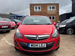 Red Used 2014 Vauxhall Corsa Excite Hatchback | £1,999 (Good price)