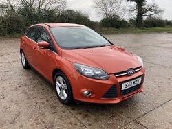 Orange Used 2011 Ford Focus Zetec Hatchback | £2,695 (Fair price)
