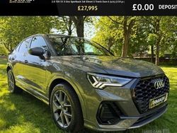 Grey Used 2020 Audi Q3 Sportback S-Line SUV | £27,995 (Fair price)