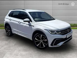White Used 2023 VW Tiguan R-line Edition SUV | £29,695 (A bit pricey)