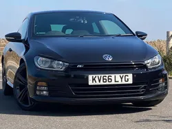 Deep black pearl Used 2016 VW Scirocco R-line Coupe | £11,990 (Fair price)